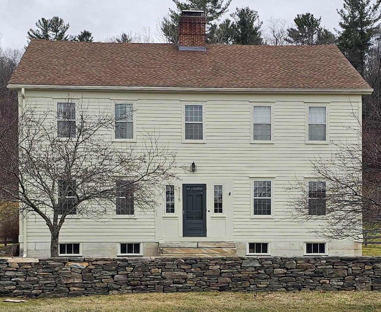 Historic Hillsdale home exterior