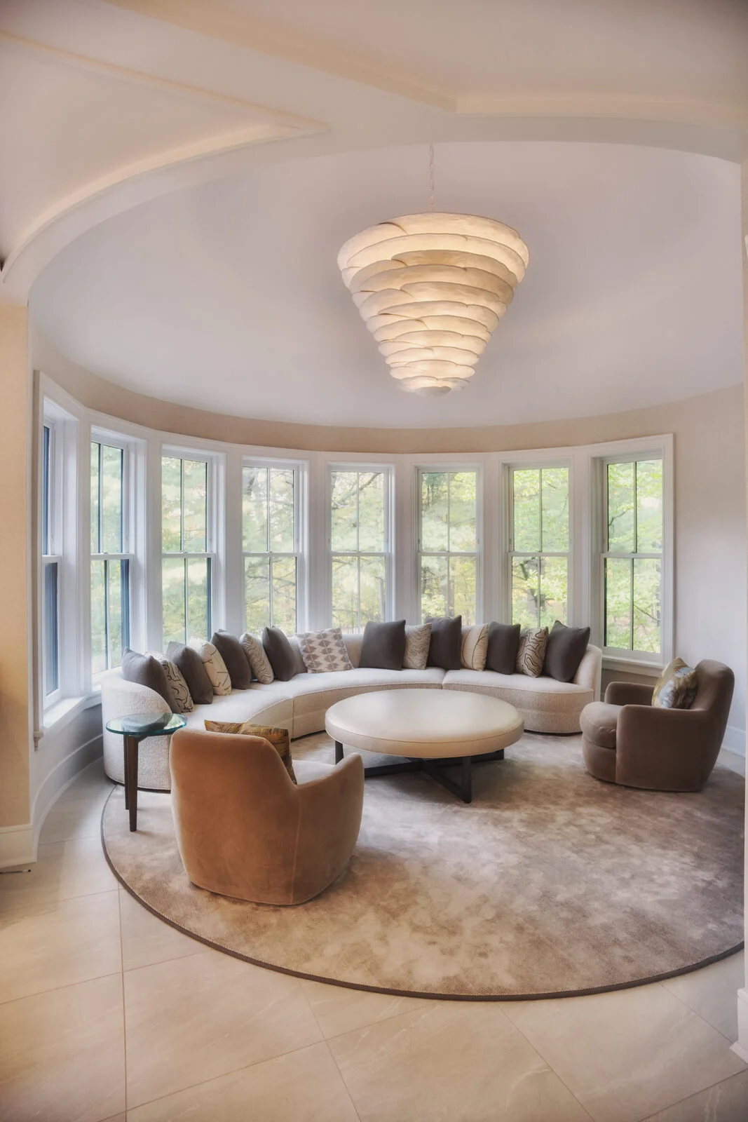 Sloatsburg Estate — turret sitting room